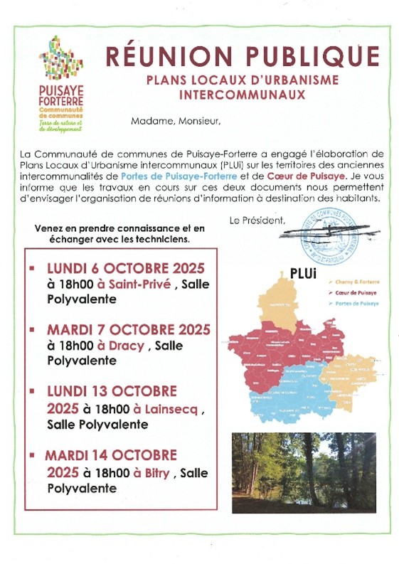 Réunions PLUi2